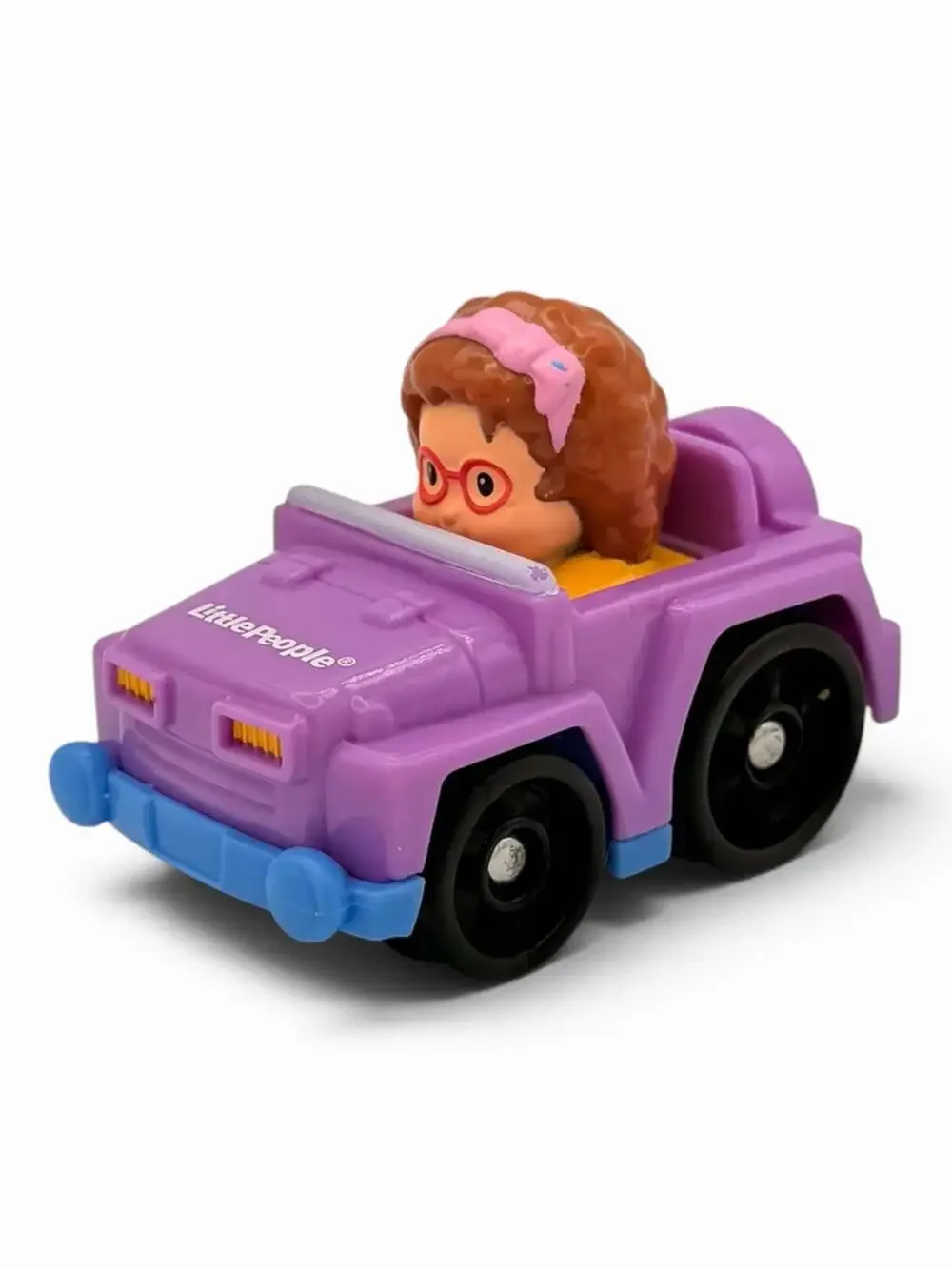 Fisher-Price Little People Wheelies Purple SUV with Mia Driver Figure